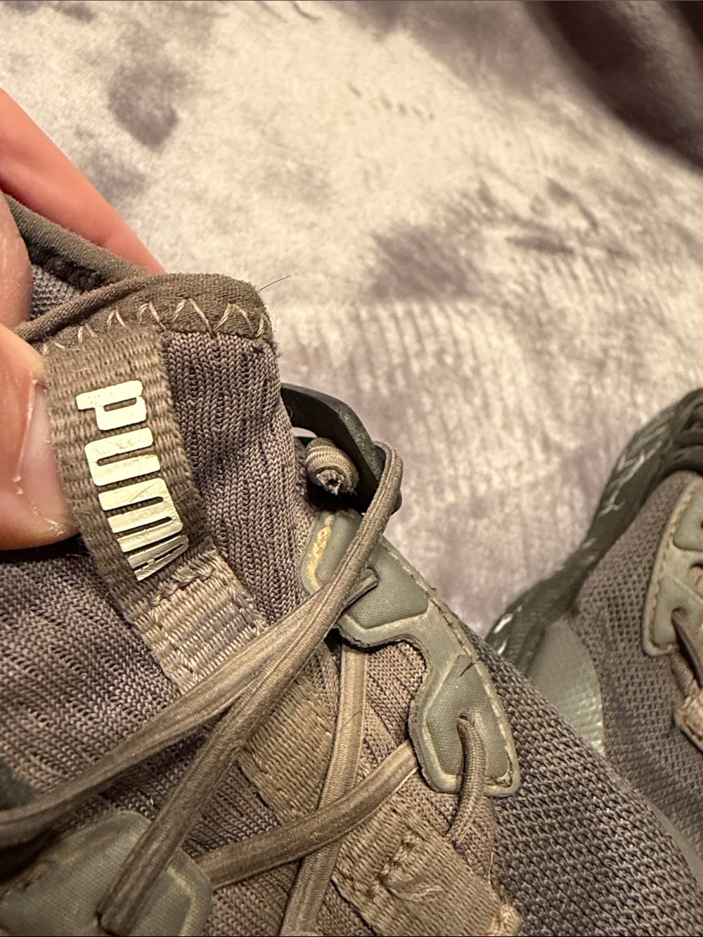 Puma Kids Black Athletic Sneakers with Subtle Gray Accents - Picture 6 of 6